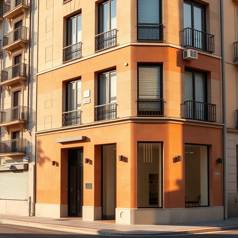 Fachada de las oficinas de Echocpanda en el Eixample de Barcelona